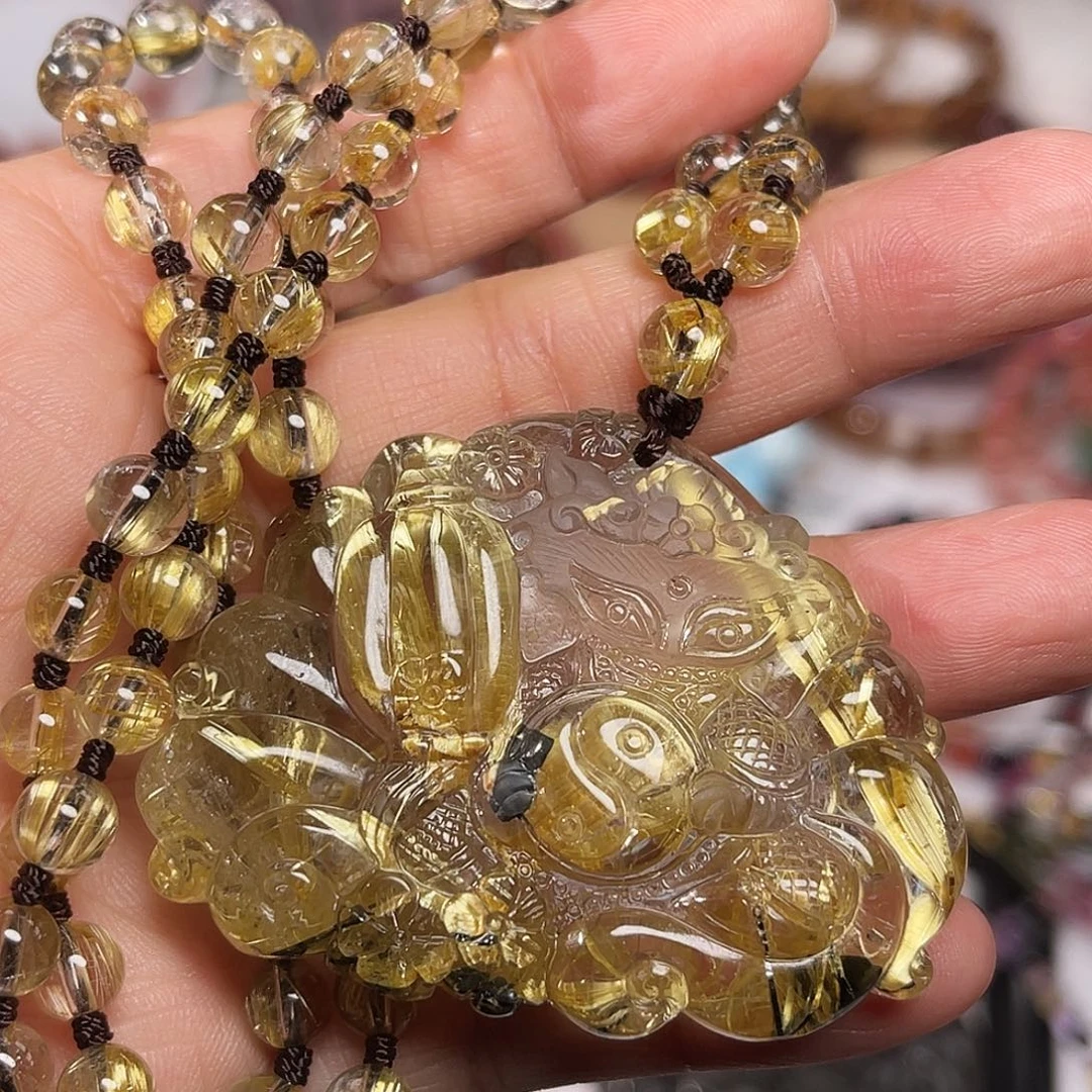 未镶嵌颈饰水晶订制