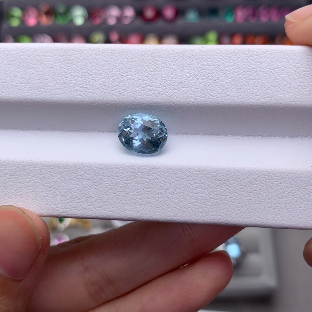 裸石海蓝宝石2.7ct