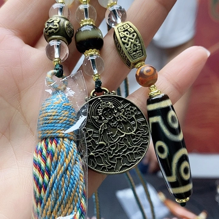 玛瑙/玉髓合金颈饰
