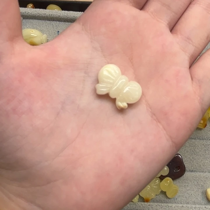 裸石琥珀未镶嵌天然蜜蜡配件