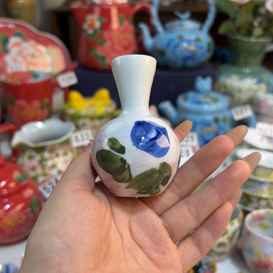 景德镇手绘高温釉下彩陶瓷茶具