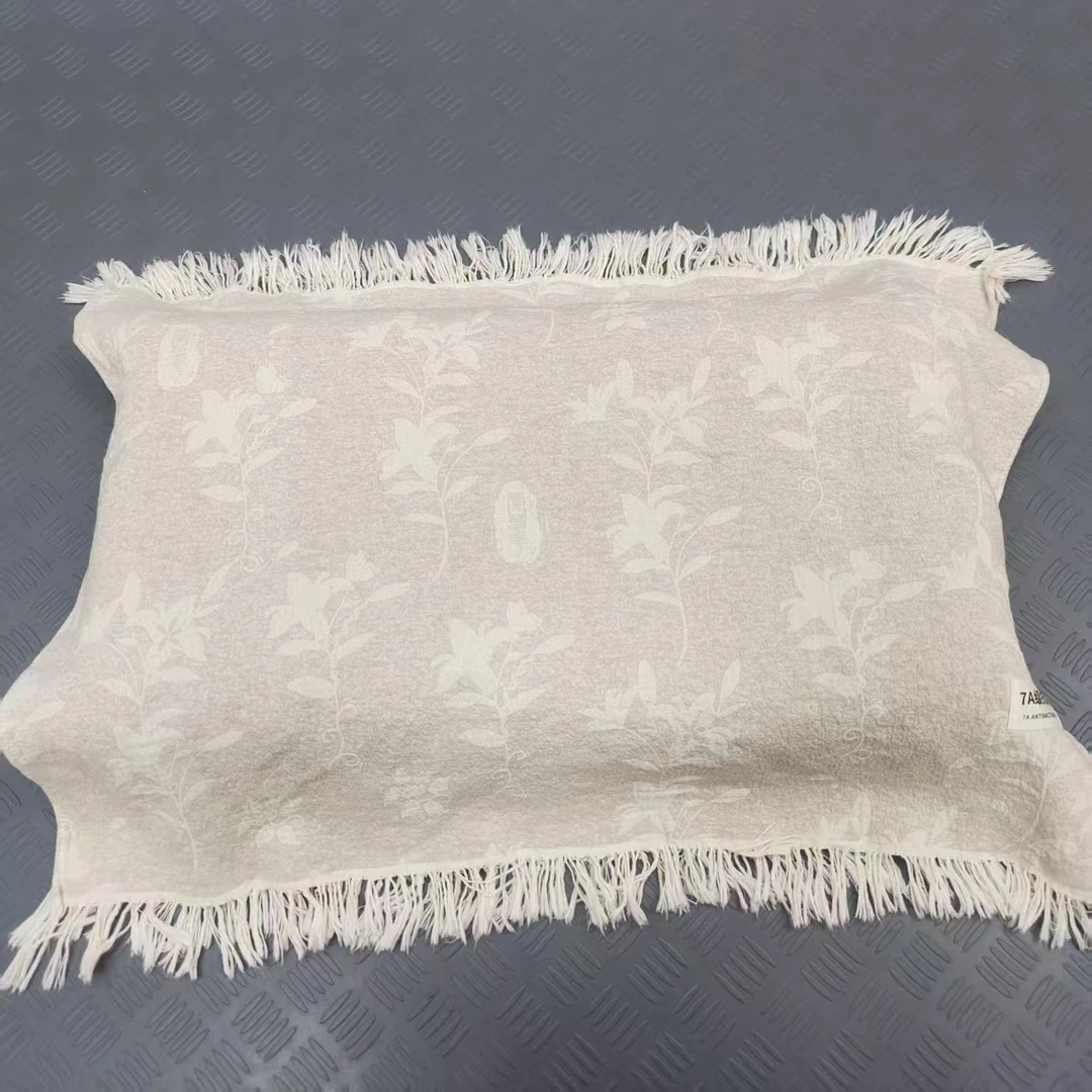 【幽兰香】枕巾卧室家用舒适吸汗简约透气枕巾