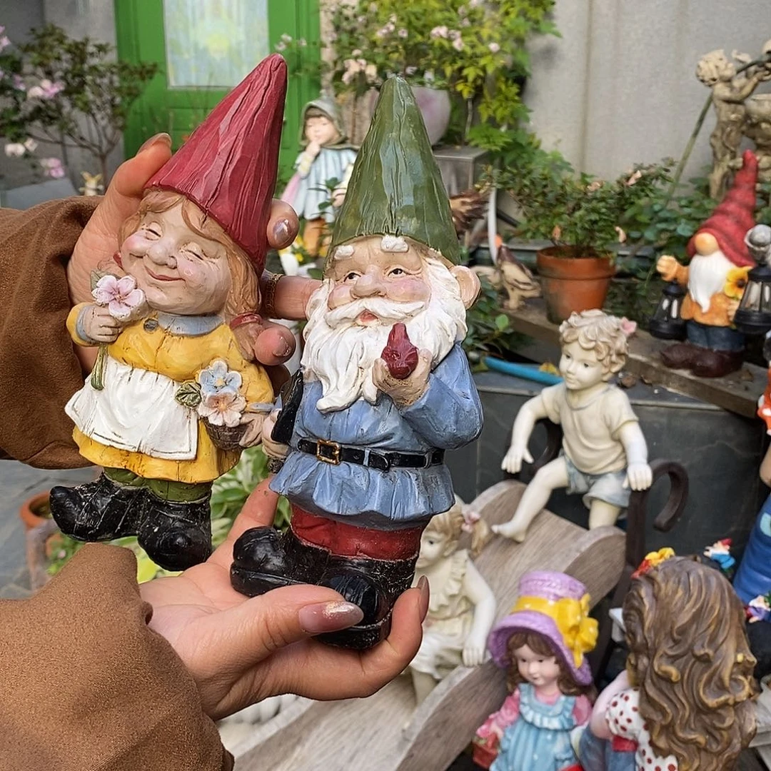 有机玻璃老头老太