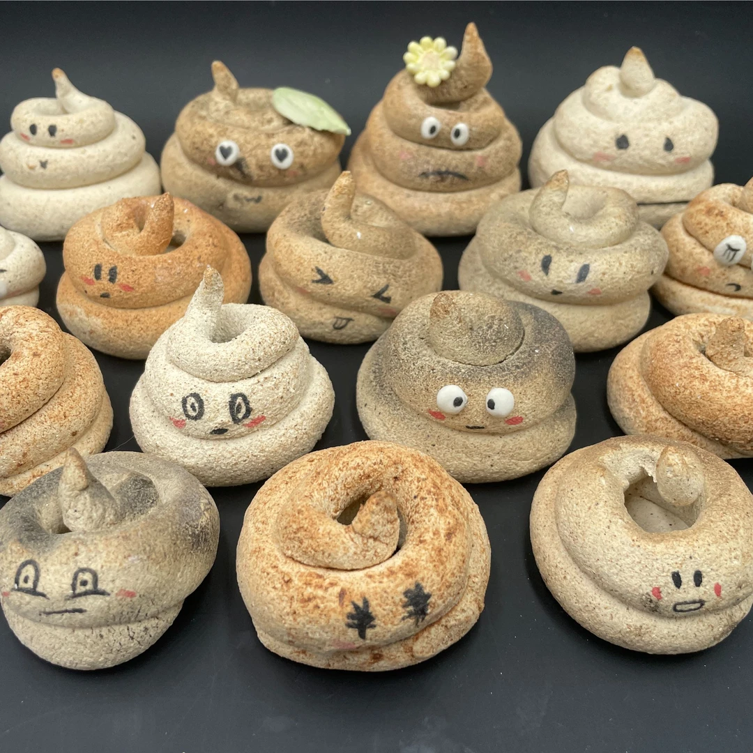 陶瓷便便摆件装饰陶艺制品【下单确定款式】