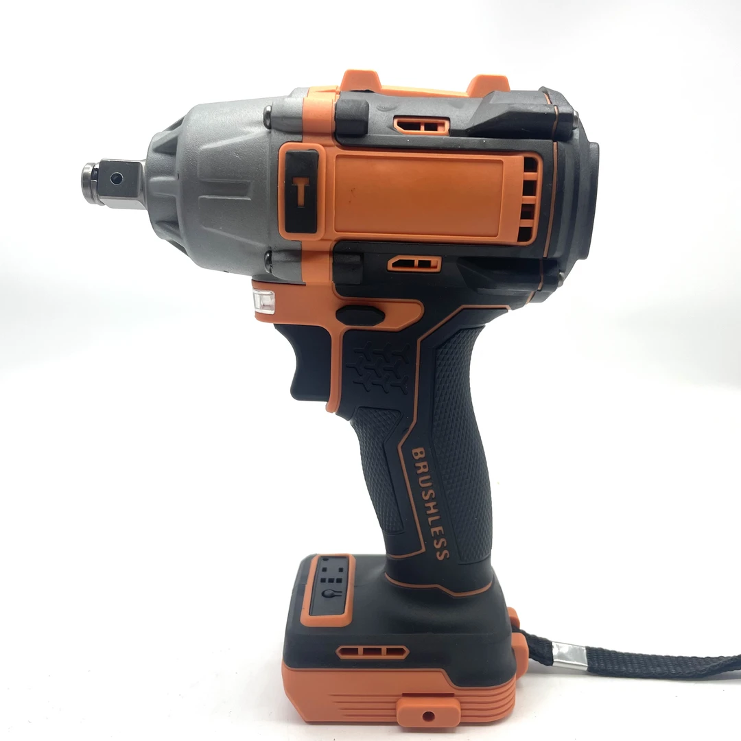 实艺纯铜无刷大扭力电扳手锂电工具裸机