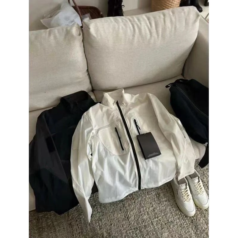 【夏日防晒】多巴胺系列拼色防水透气长袖无帽小众清仓爆款外贸长款