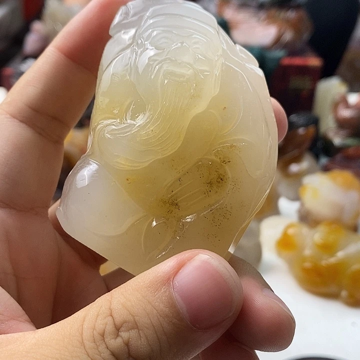 玛瑙/玉髓未镶嵌颈饰