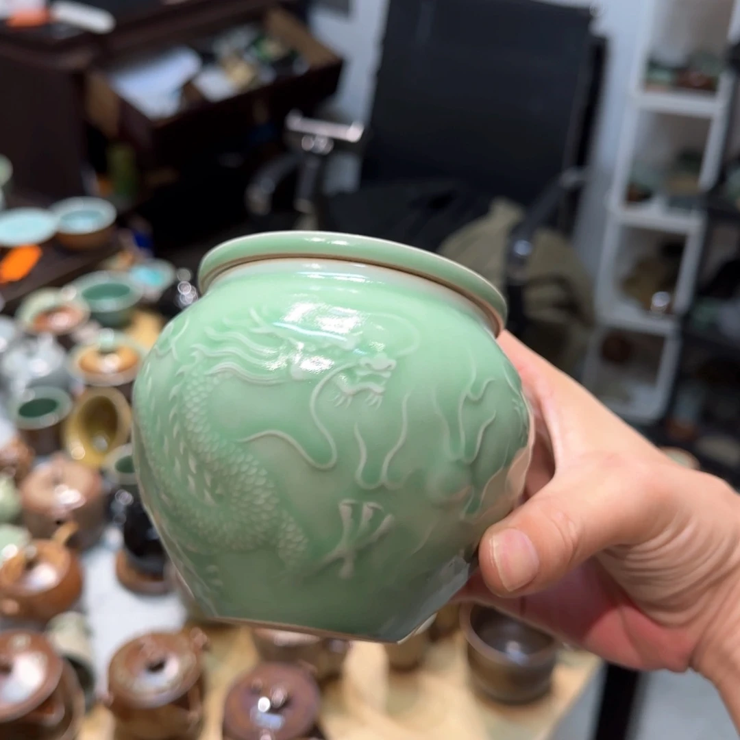 小金茶具青瓷茶器