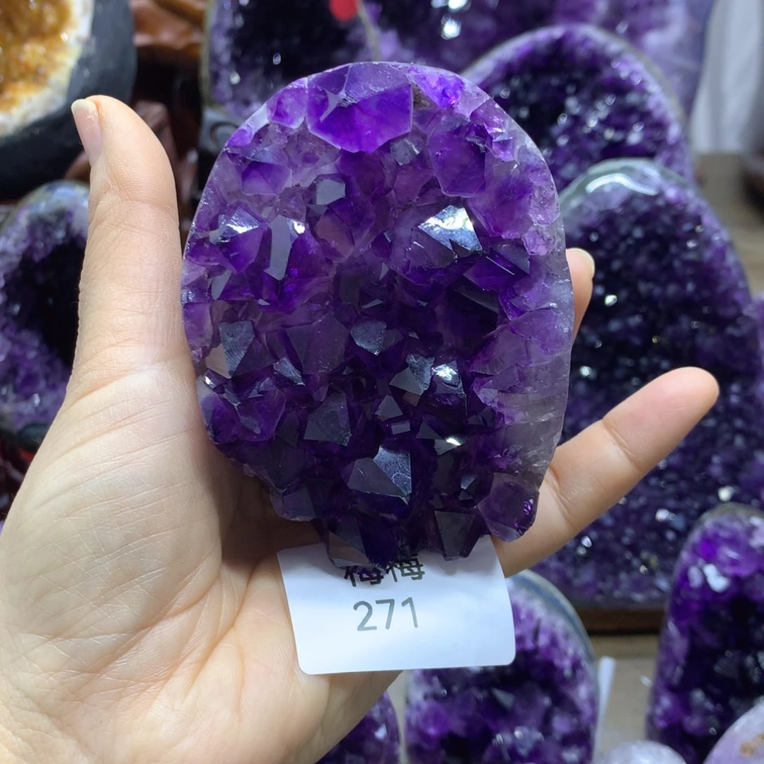 紫晶大型摆件（非配饰）未镶嵌