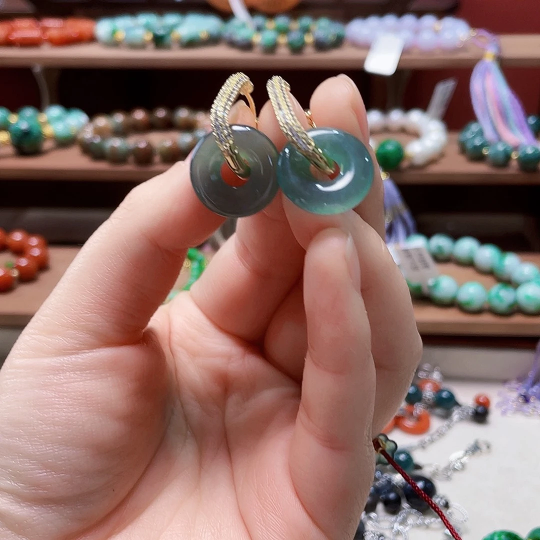 翡翠未镶嵌手链饰品