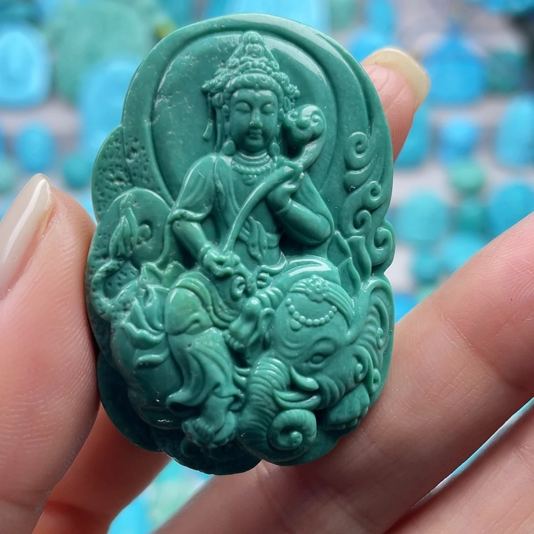 绿松石未镶嵌珠宝奇石