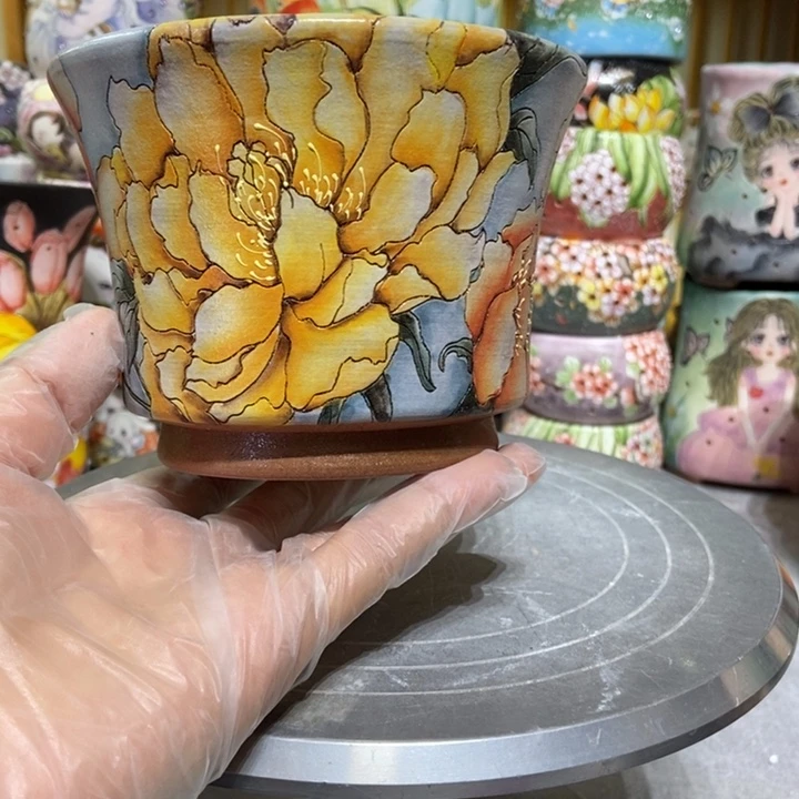 景德镇艺术手绘作品