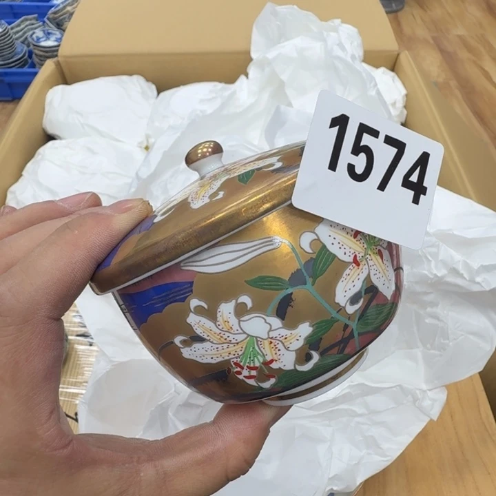 瓷片工艺品摆件瓷器摆件666