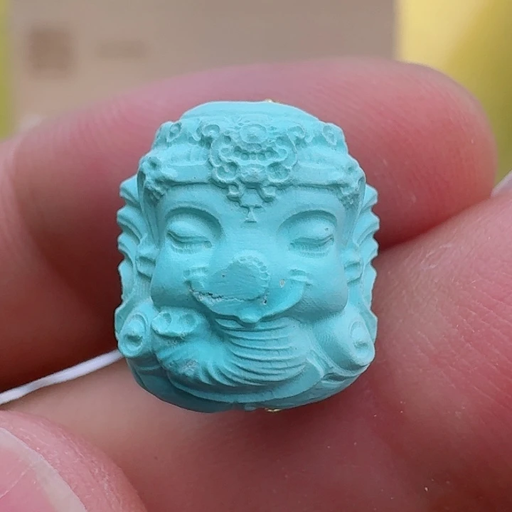 绿松石18K金镶嵌配饰