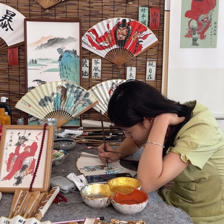 6***6书法李老师玉竹钟馗同款