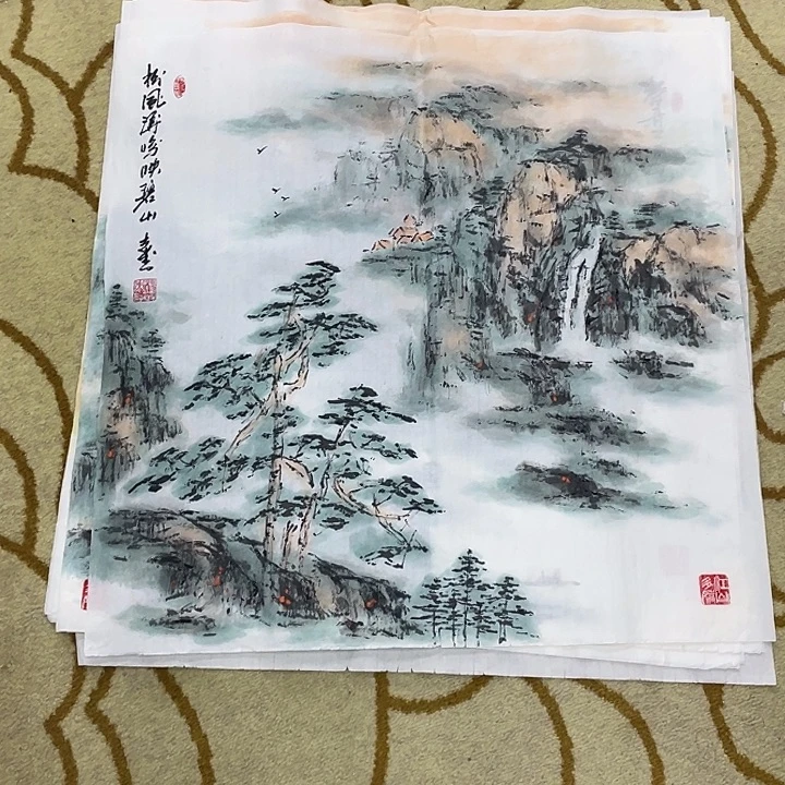 国画杨志杰四尺斗方艺