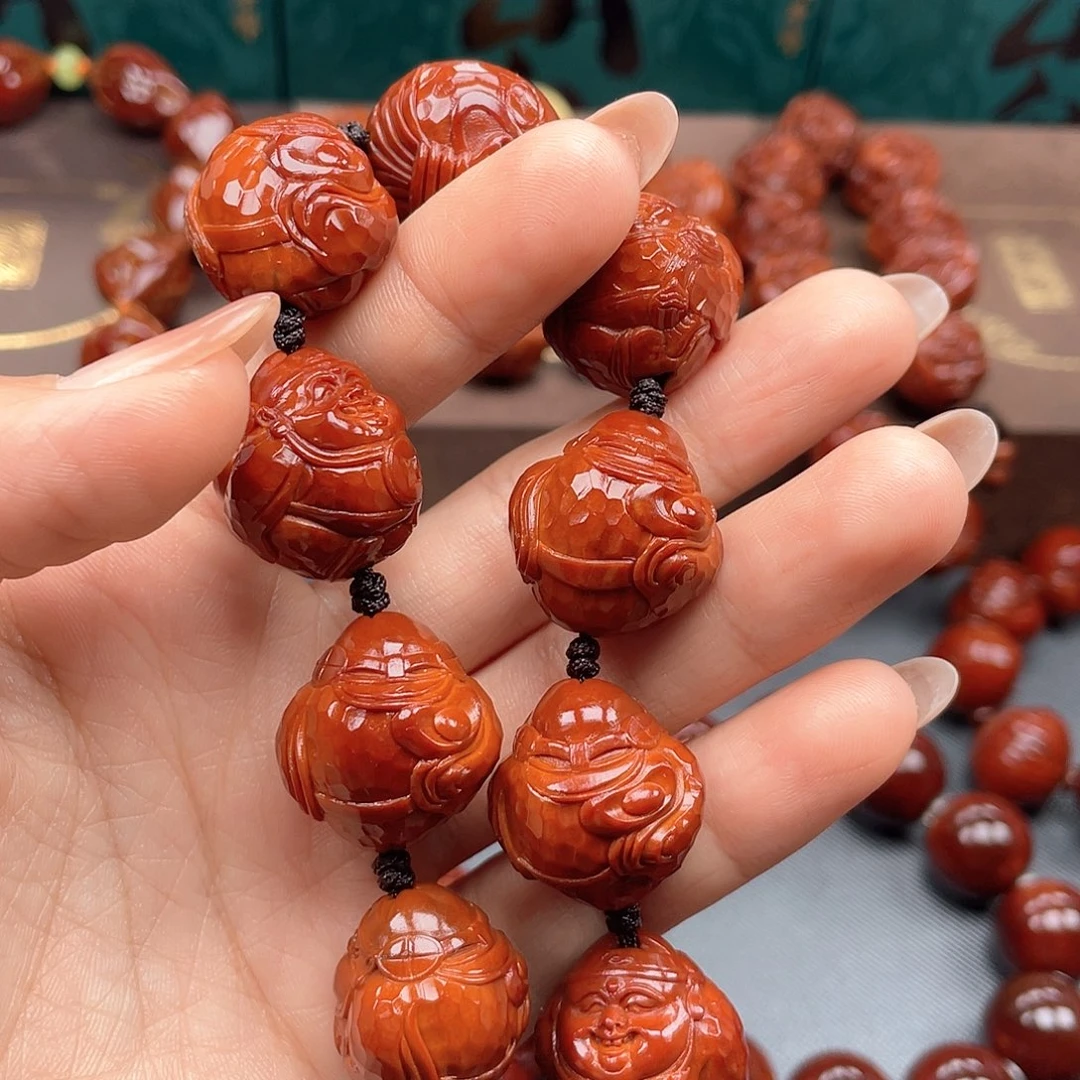惠***.橄榄核手串财神手串