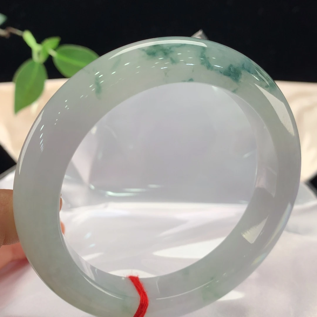 翡翠未镶嵌手镯0036