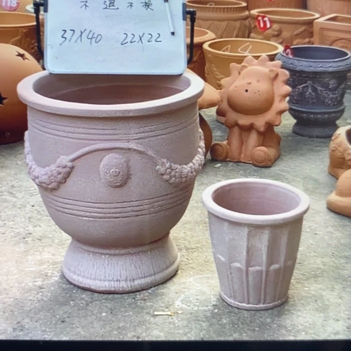微瑕捡漏2个红陶