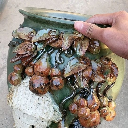 【闪购商品】紫砂花盆25.31花盆瑕疵
