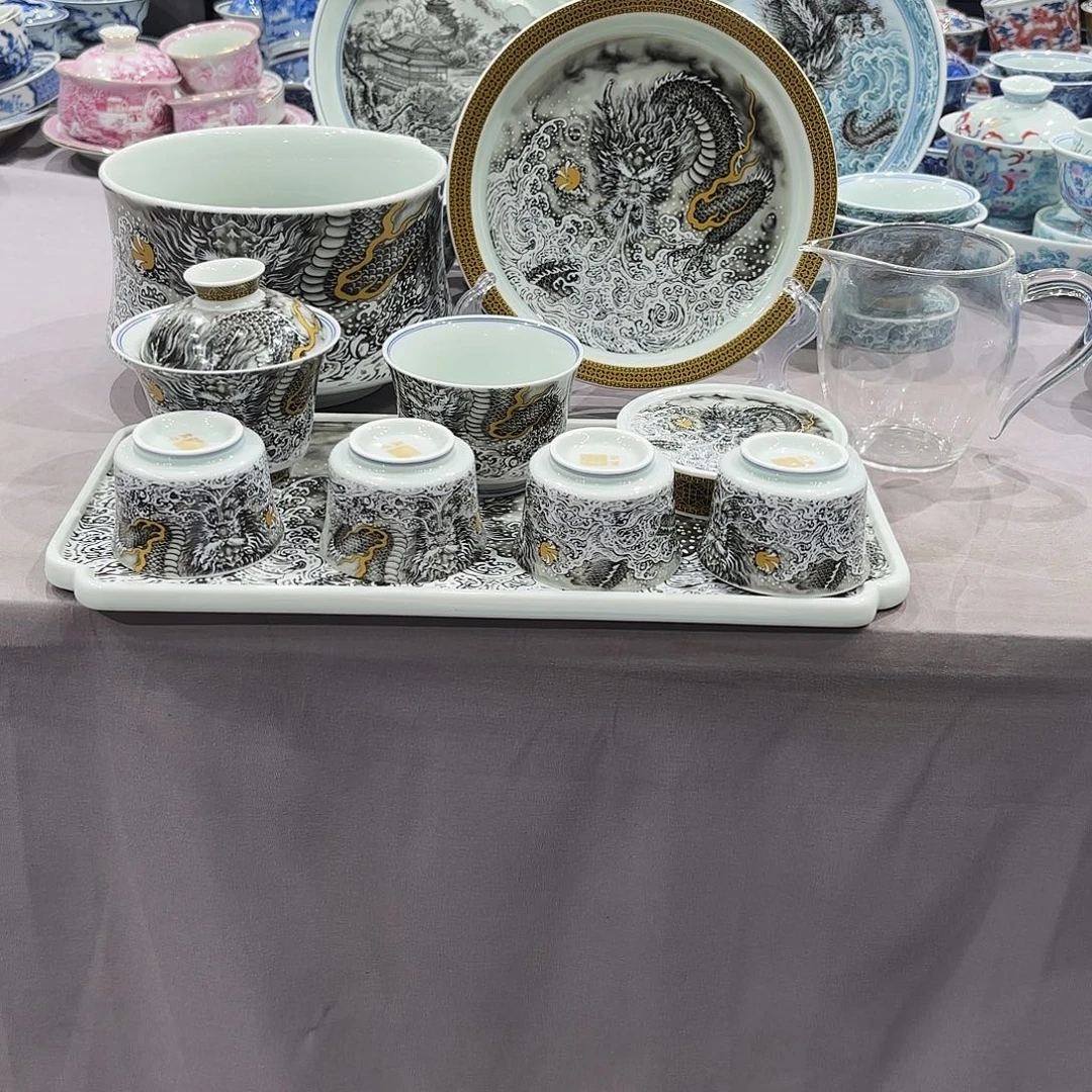 瓷片景德镇瓷器精品展示
