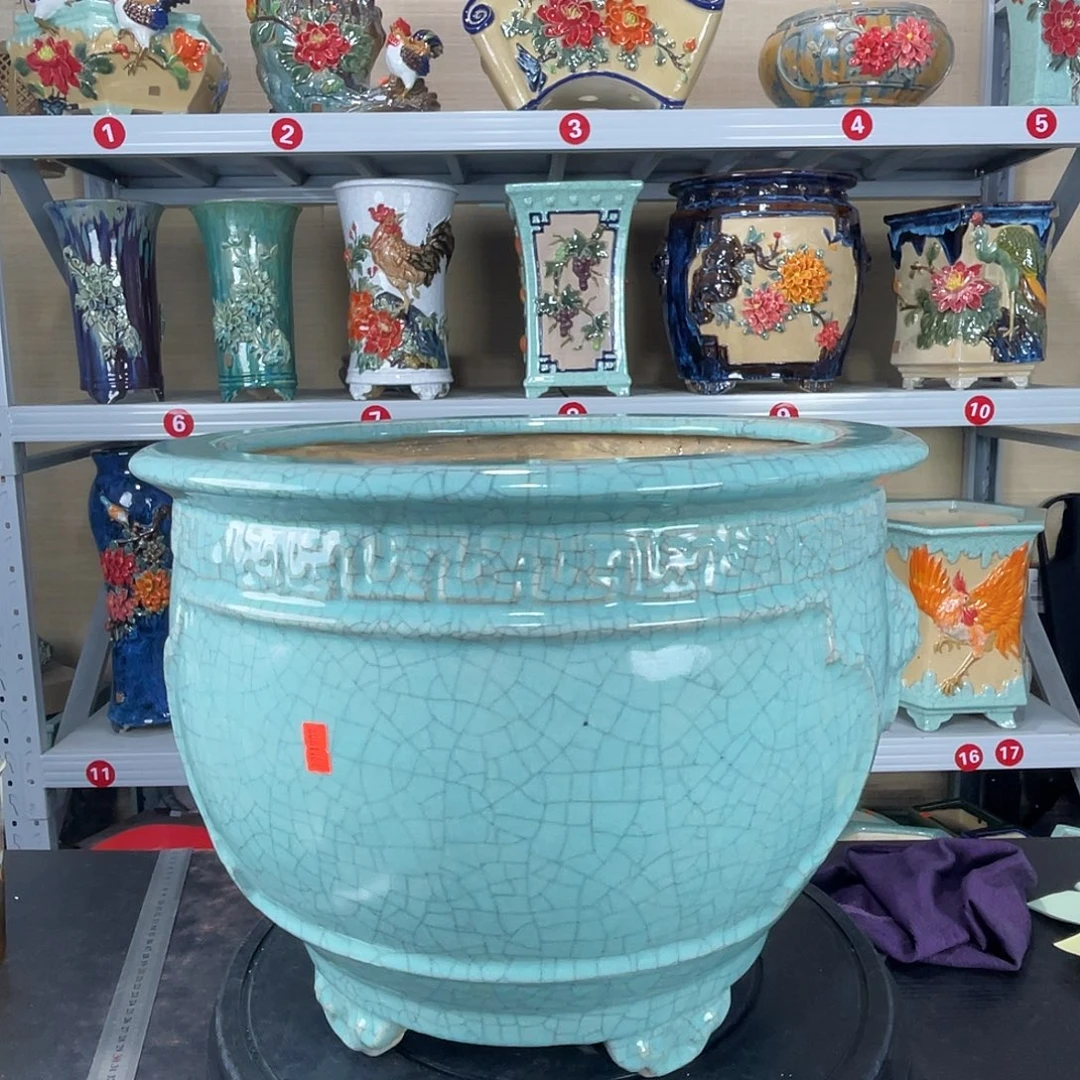 内口33内深28正宗岭南石湾盆