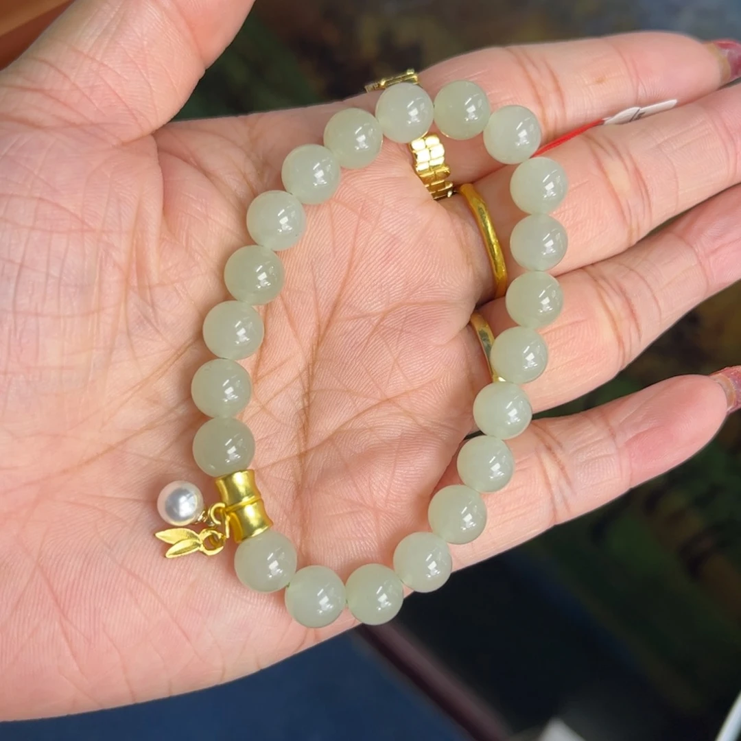 和田玉手链未镶嵌