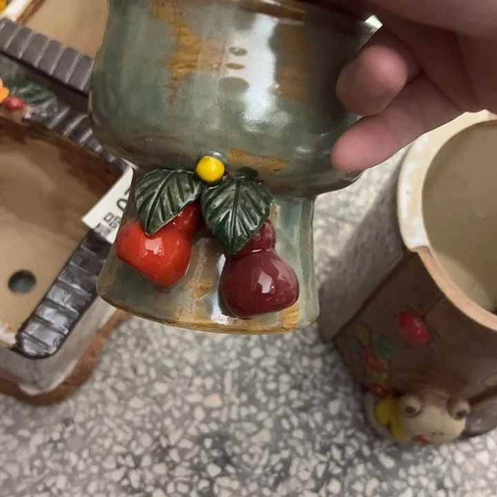 花盆紫砂粗陶材质多肉花盆