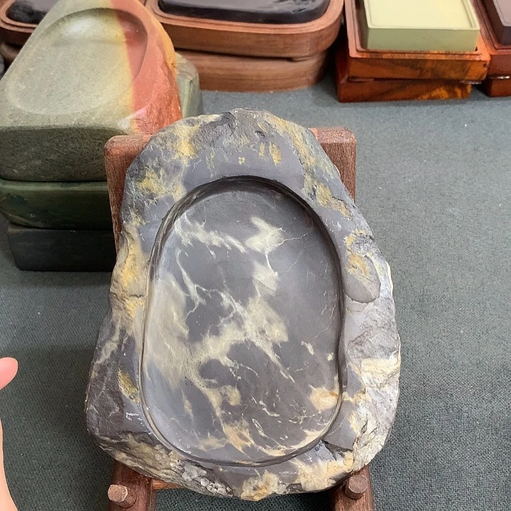 广东肇庆原石砚台