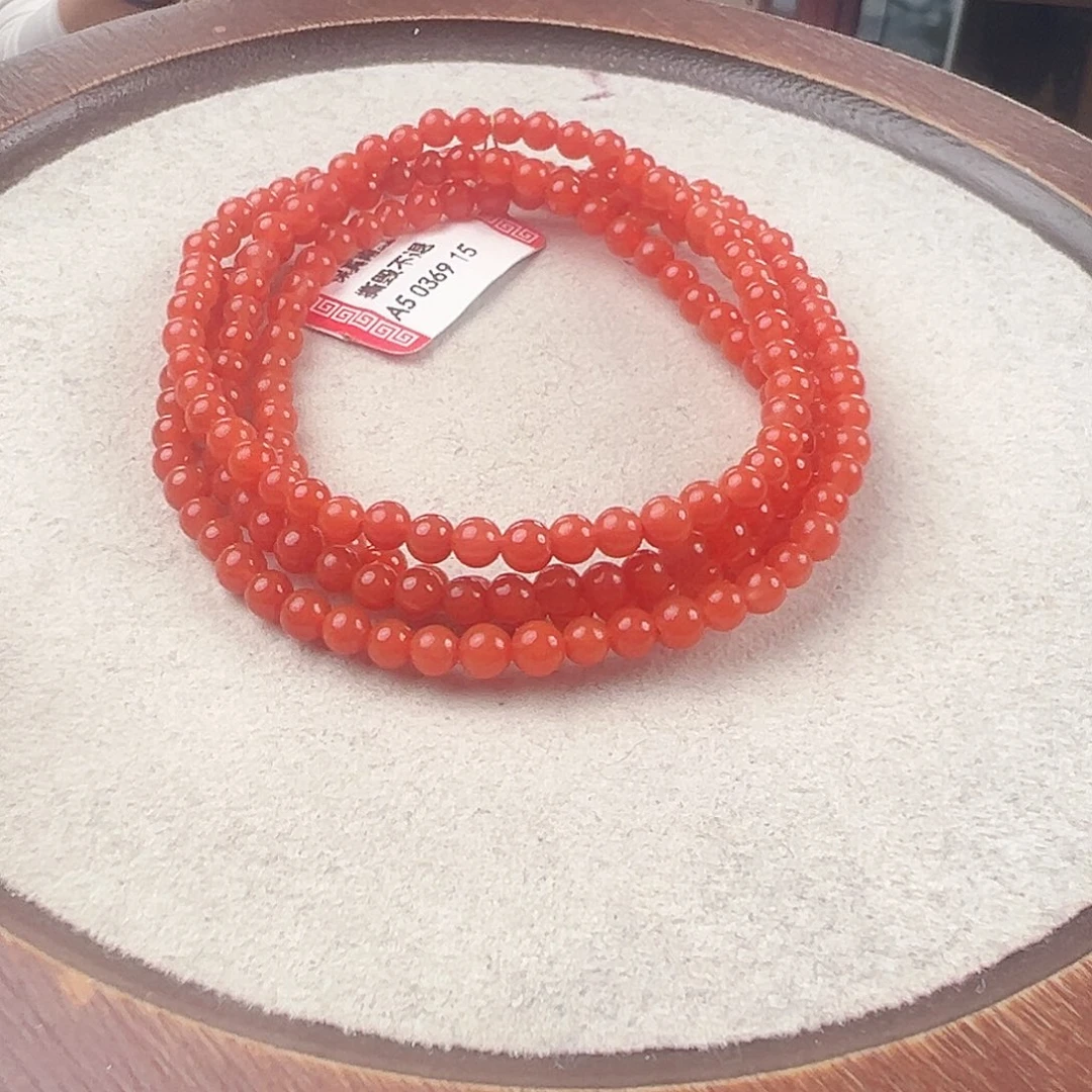 南红玛瑙未镶嵌多圈