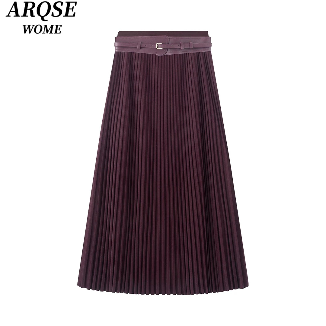 6077{艾}2025秋冬装新款高腰酷飒女出游新款消费券用券好物半身裙