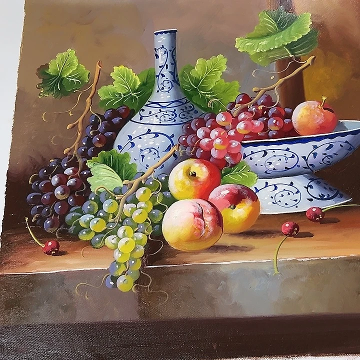 油画恭喜一直一直