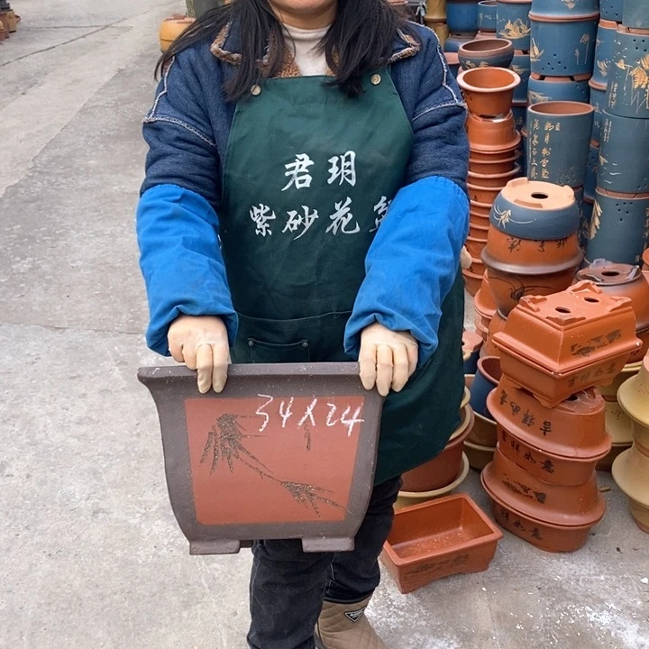 紫砂花盆紫砂花盆