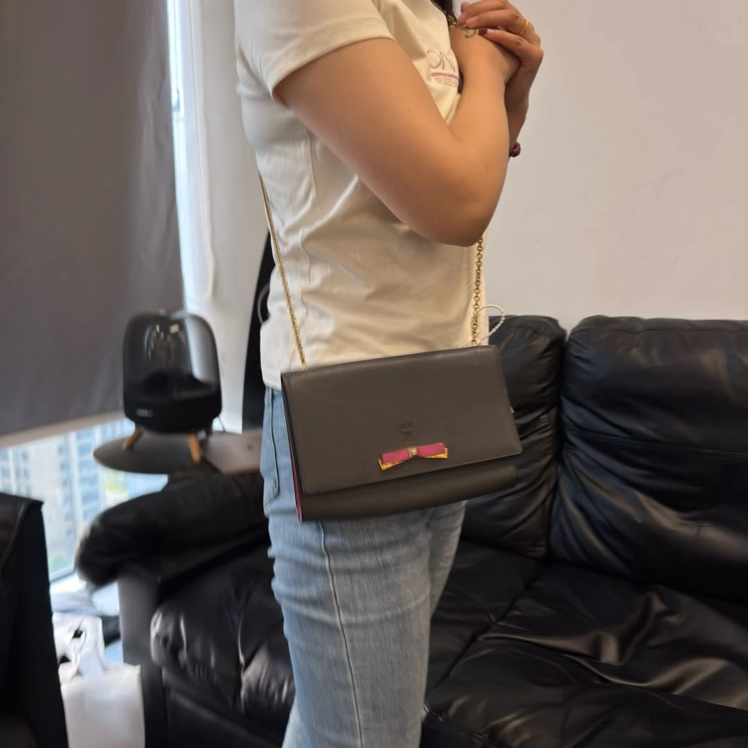 95新 MCM 单肩斜挎包链条包/0563