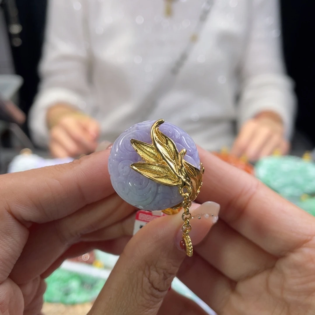 翡翠戒指未镶嵌代编织