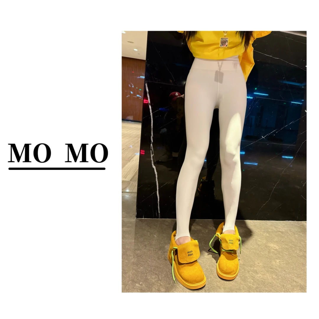 MOMO【好穿裸感打底裤】2025新款薄款百搭高腰运动瑜伽鲨鱼裤外穿