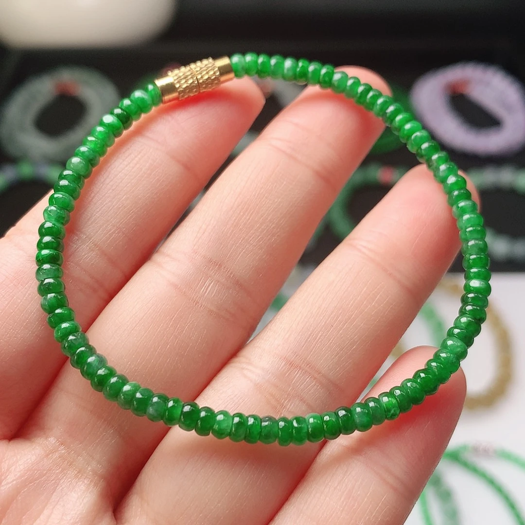 翡翠未镶嵌手链翡翠