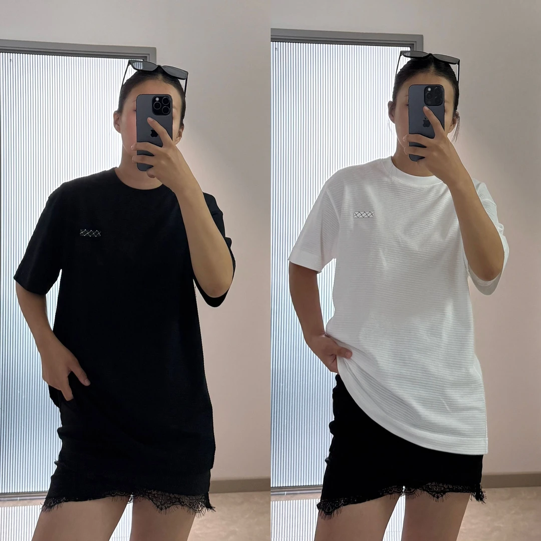 【高奢品质】BV新疆长绒棉混纺经典简约圆领舒适男士休闲短袖8888