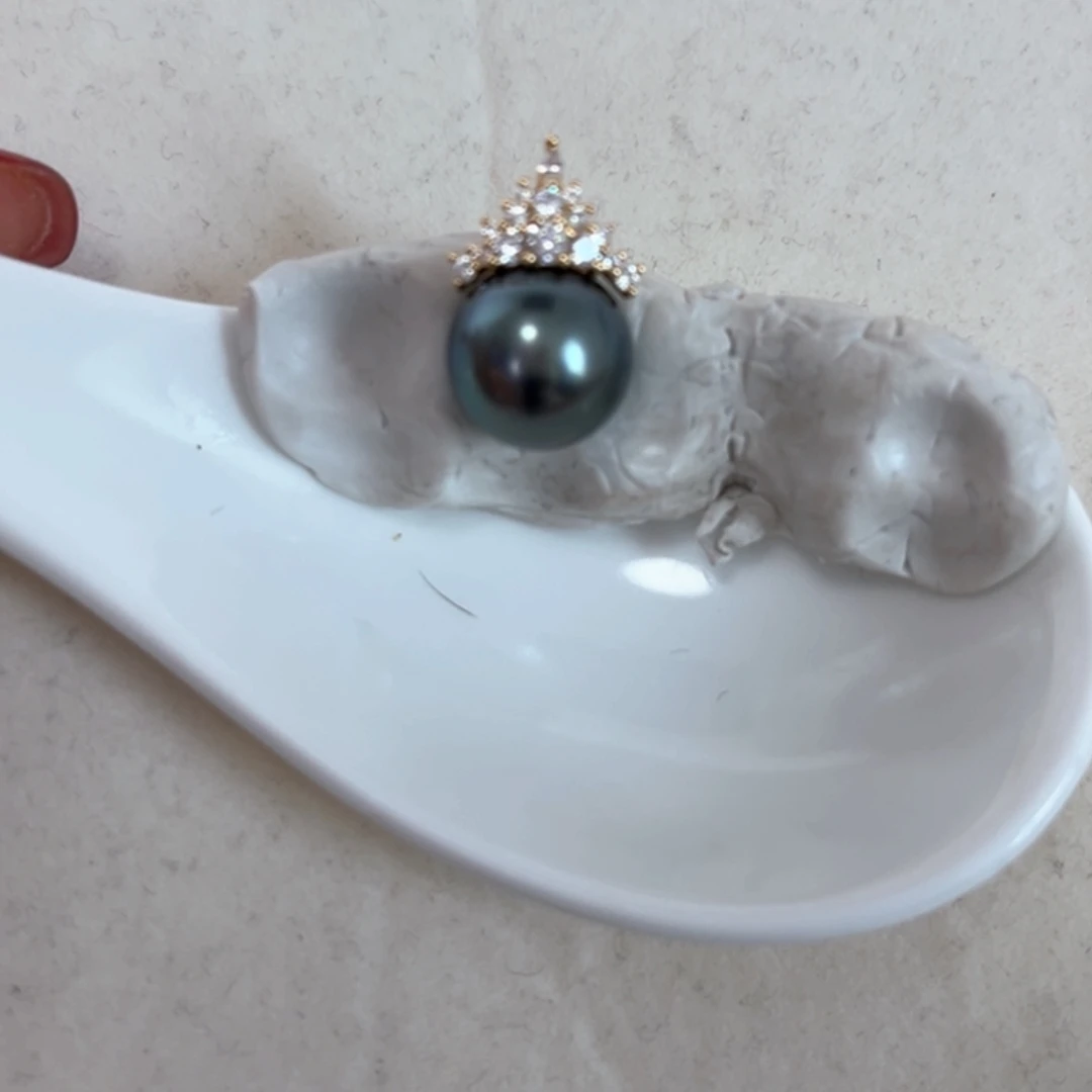 【闪购商品】银S925镶嵌颈饰海水珍珠