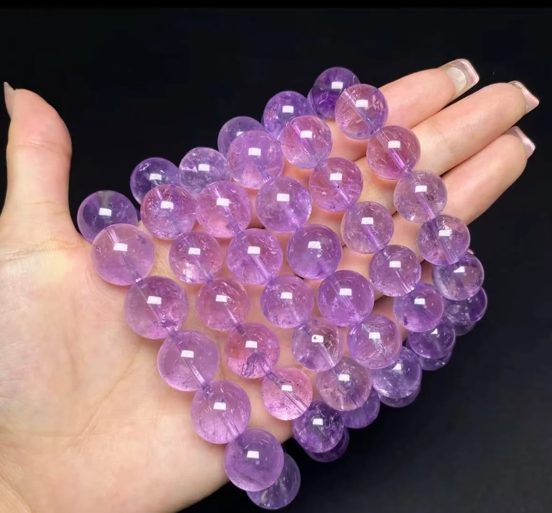Y557天然克鲁兹紫水晶手链多样性发一