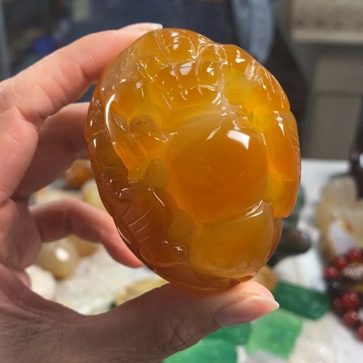 玛瑙/玉髓吊坠(不含链)未镶嵌