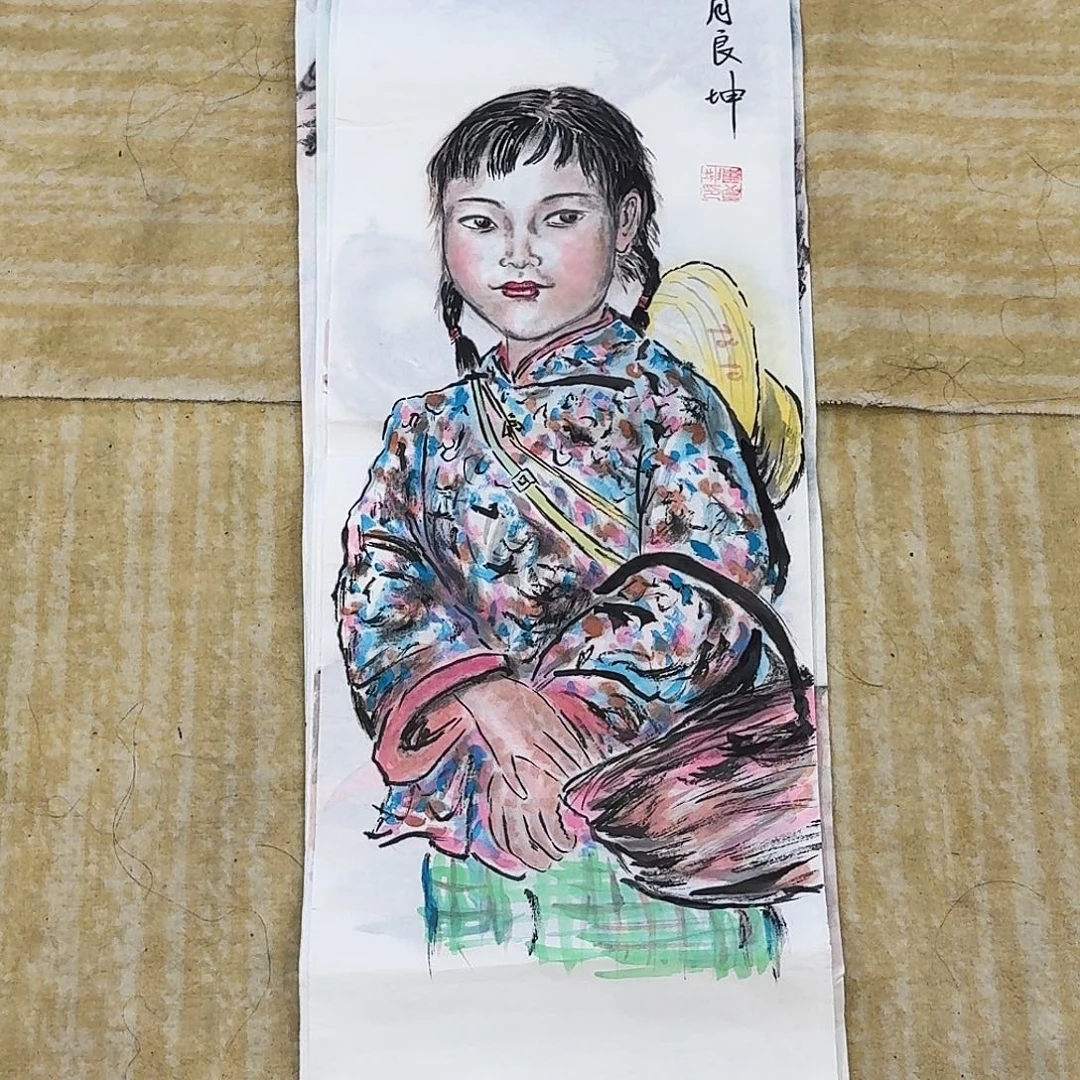 国画100.26手绘作品