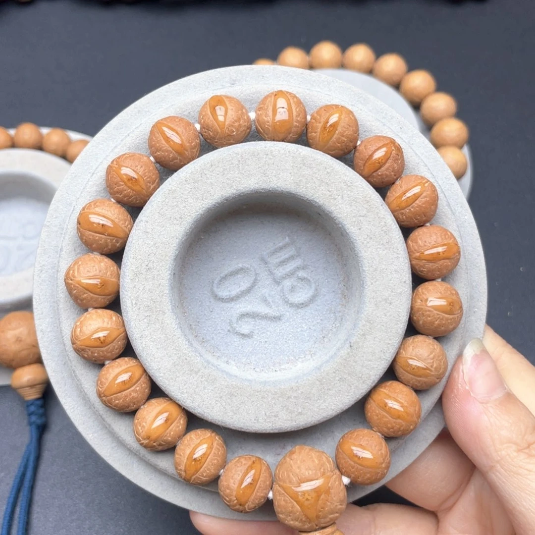 凤眼菩提手串L68-K04凤眼菩提12+封眼