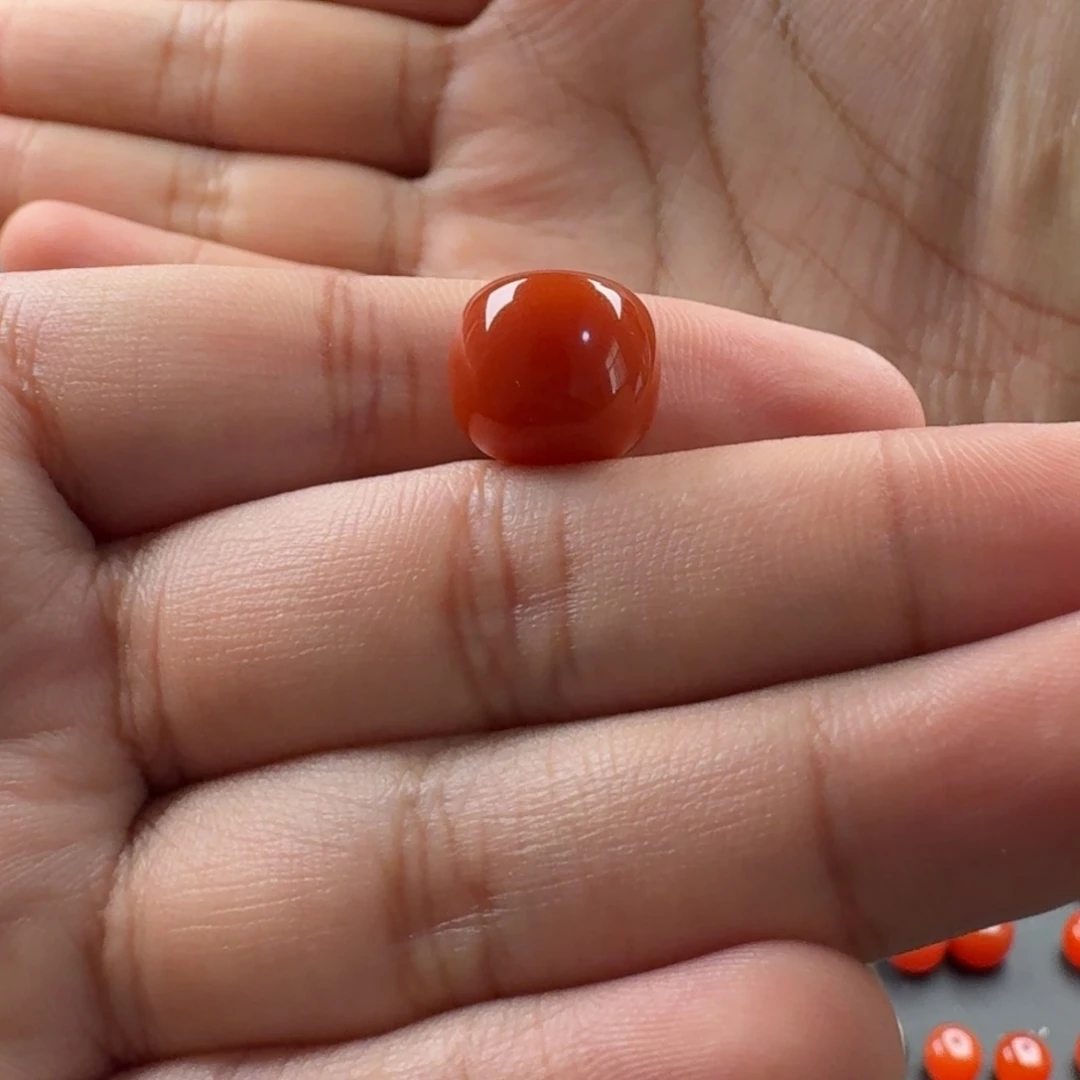 南红玛瑙未镶嵌老型12*13mm
