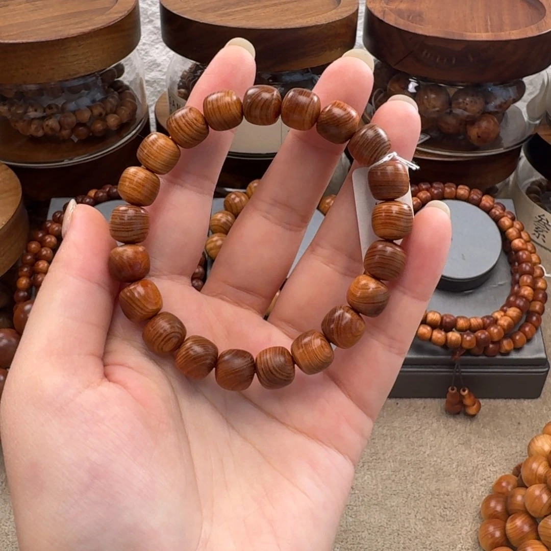 手串/手链柏木（崖柏）精品黑油1.0老型