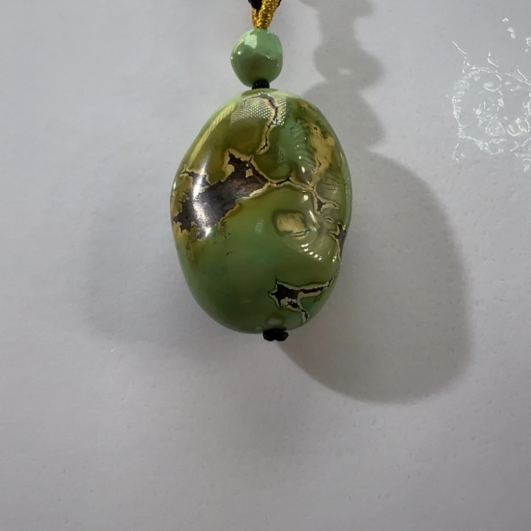 绿松石未镶嵌挂件