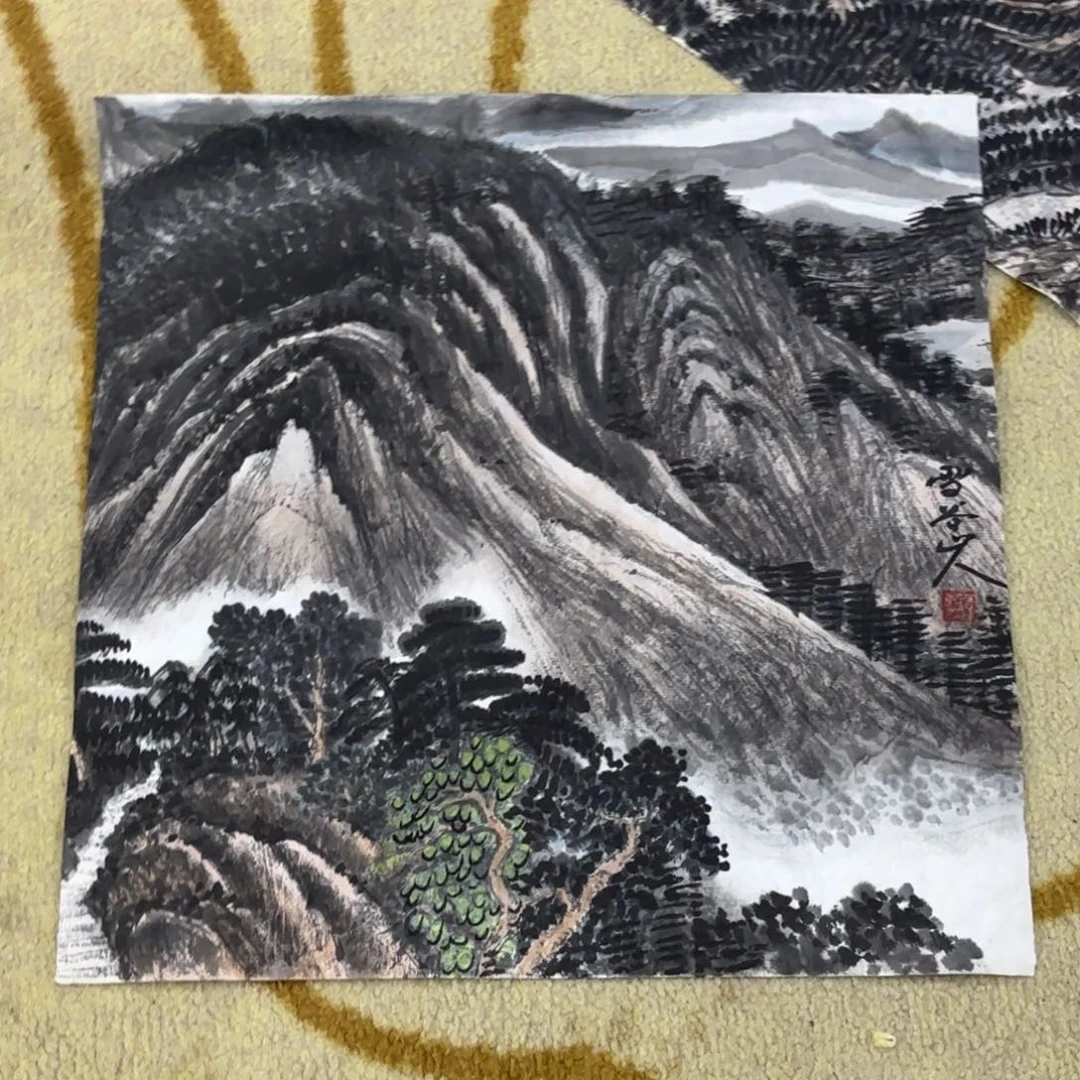 国画雪谷山人小品艺