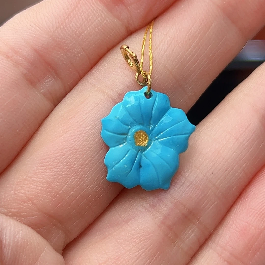 未镶嵌绿松石珠宝奇石