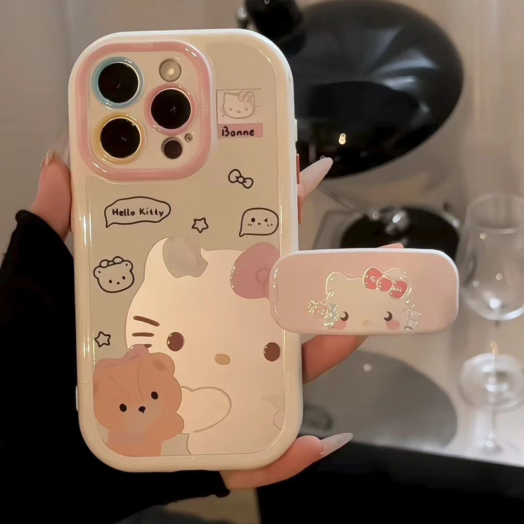 奶油壳适用苹果/华为/小米/荣耀/oppo/vivo韩系公仔猫咪ins手机壳