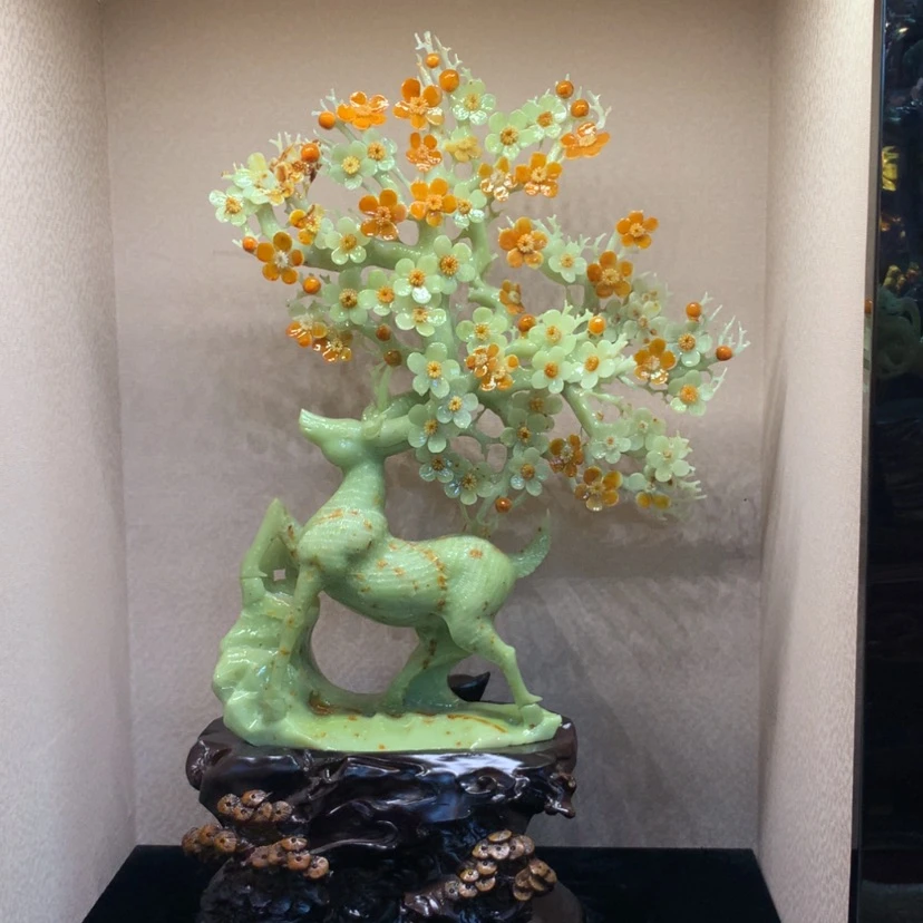 【闪购商品】未镶嵌蛇纹石玉摆件